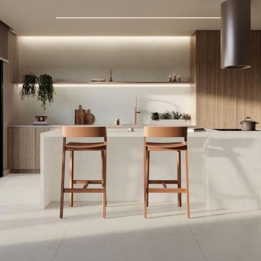 Porcelanato Portinari York Wh Natural 120x120cm Retificado - Imagem principal - 51a46280-fb8c-4eda-a328-1ce8ac29799b