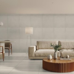 Porcelanato Portinari York White Acetinado 90x90cm Retificado