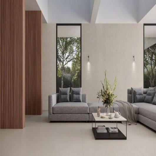 Porcelanato Portinari York White Polido 120x120cm Retificado - Imagem principal - 9999e760-8f9e-44bd-8fbd-4e496eec2271