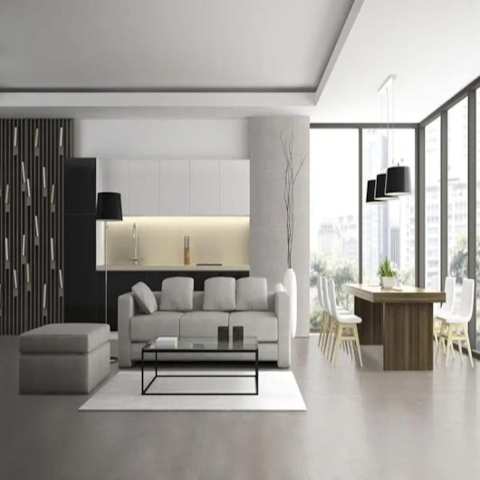 Porcelanato Portinari York White Polido 120x120cm Retificado - Imagem principal - f45b976d-69d1-40c1-b7b9-f0d495c23aff