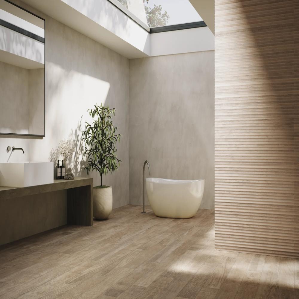 Porcelanato Portobello Arca Nordic Natural 20x120cm Retificado