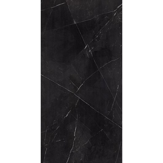 Porcelanato Portobello Black Supreme Polido 60x120cm Preto Retificado  - Imagem principal - 540d8854-6d59-44f1-8eff-a33d909b5abd