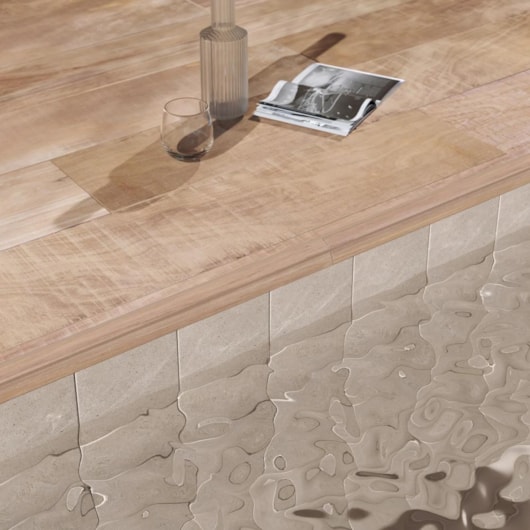 Porcelanato Portobello Borda Mini Arca Nordic St Externo 4x120cm Retificado - Imagem principal - 63ecae9f-01b4-43b6-a1a5-b614aca7c58f