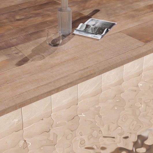 Porcelanato Portobello Borda Mini Arca Tropical St Externo 4x120cm Retificado - Imagem principal - 674317af-950e-4c89-82f5-2d56406d9bb1