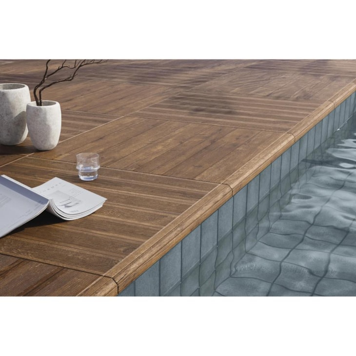 Porcelanato Portobello Deck Parquet D'olivier Externo 81x81cm