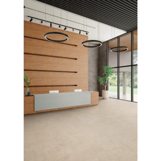 Porcelanato Portobello Hit Camel Natural 120x120cm Retificado - Imagem principal - 111d0877-955e-49a9-a5f1-987ec34a6b5b