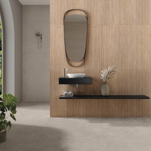 Porcelanato Portobello Hit Gris Externo 90x90cm Retificado - Imagem principal - d3e54dcb-3e56-433c-833e-7ba62799befa