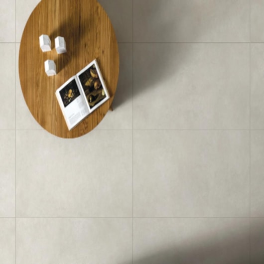 Porcelanato Portobello Hit Off White Externo 90x90cm Retificado - Imagem principal - 192dac74-8cec-4400-8aa6-fbfb5665c9d8