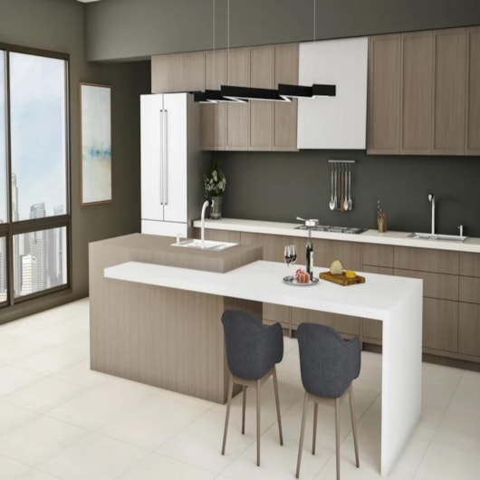 Porcelanato Portobello Hit Off White Natural 80x80cm Retificado - Imagem principal - 3b7007ac-b050-4943-881e-2fec7199bac5