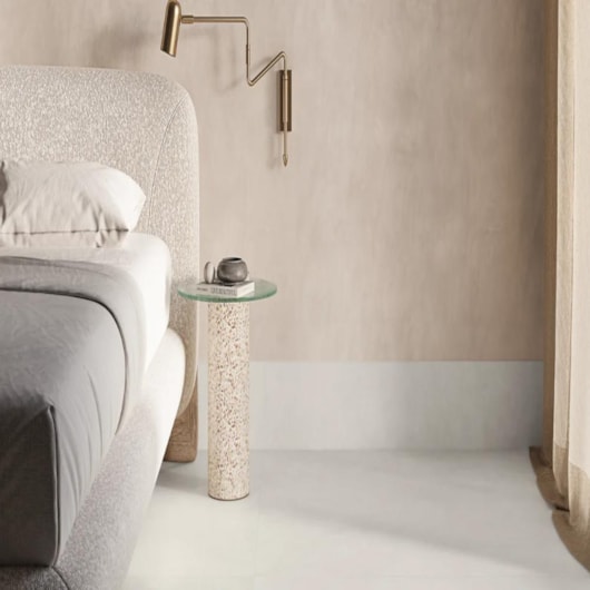 Porcelanato Portobello Hit Off White Natural 90x90cm Retificado - Imagem principal - 3e6b9562-7900-49b2-963e-79258cd00c26