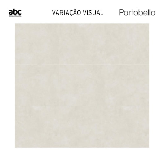 Porcelanato Portobello Hit Off White Natural 90x90cm Retificado - Imagem principal - a67bb2af-36b1-42a1-a0de-7ecdad2c4513