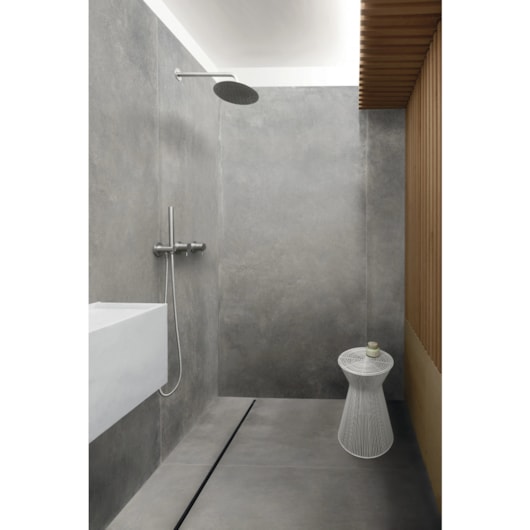 Porcelanato Portobello Nord Cement Cinza Natural 90x90cm Retificado  - Imagem principal - af424122-aebd-4231-941c-c28ad5997dee