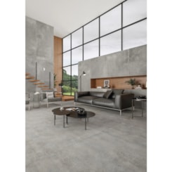 Porcelanato Portobello Nord Cement Natural 90x90cm Retificado