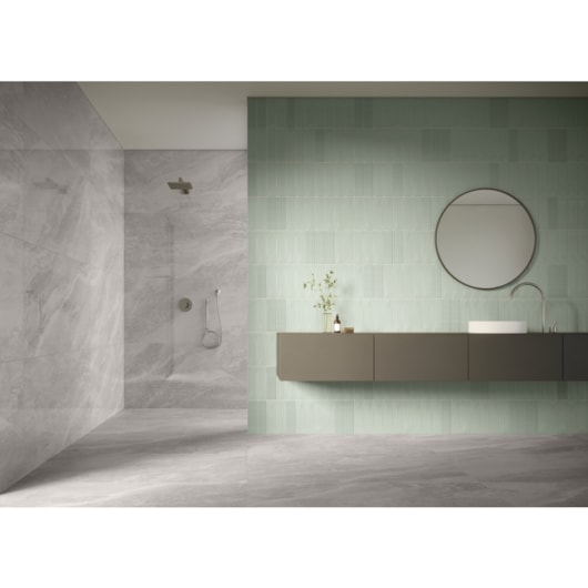 Porcelanato Portobello Storm Gray Polido 60x120cm Retificado - Imagem principal - 1bdc3511-e471-4978-a459-c3b8c469950b