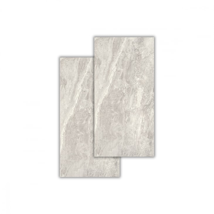 Porcelanato Portobello Storm White Natural 60x120cm Retificado 