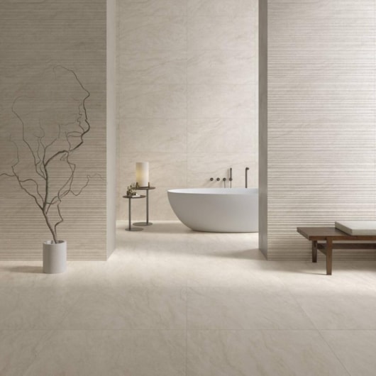 Porcelanato Portobello Vena Roma Bianco Natural 120x120cm Retificado - Imagem principal - bd9c3324-45a8-4d7b-a52a-e06a809704cc