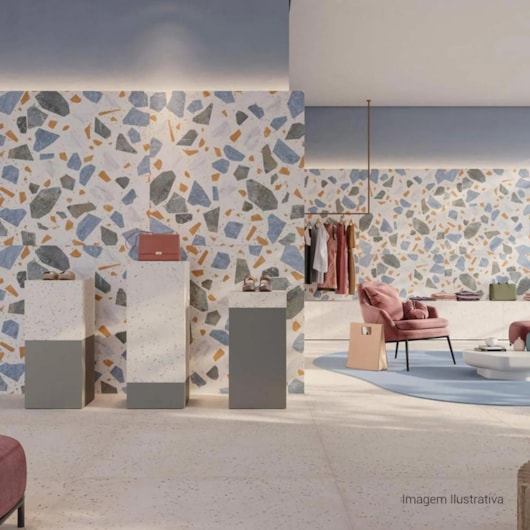 Porcelanato Retificado 120x120cm Flakes Sbe Natural A Ceusa - Imagem principal - a61f5f15-bf11-4bb3-bdeb-e0e603d69cf2
