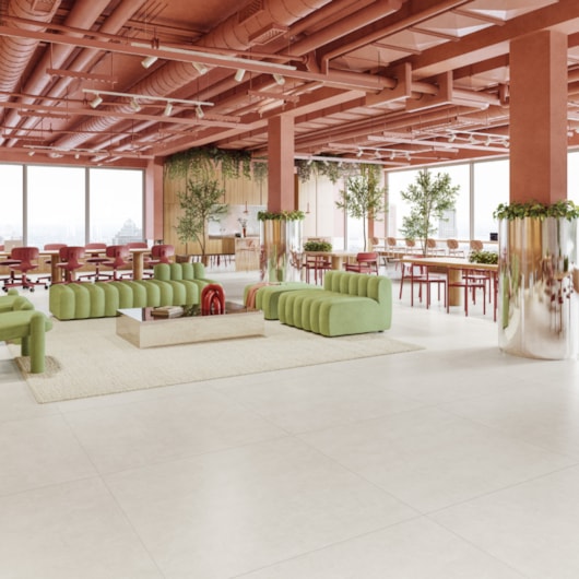 Porcelanato Retificado 120x120cm Space Bege Acetinado Incepa - Imagem principal - 14f2fb28-49f2-4b72-a71c-1bf10753e98f