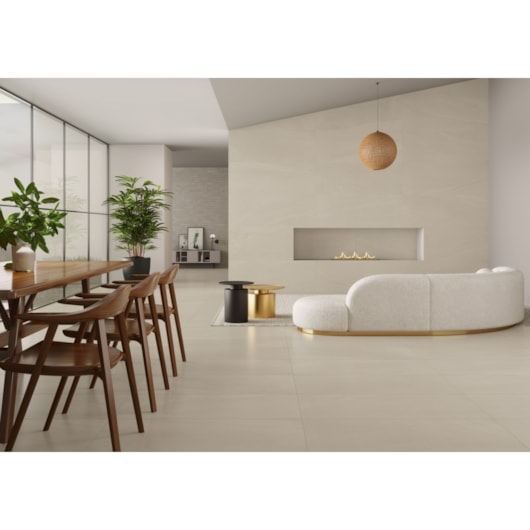 Porcelanato Retificado 60x120cm Khali Gris Acetinado A Eliane - Imagem principal - 0612c374-f53d-4686-8d80-6ebd86448a51