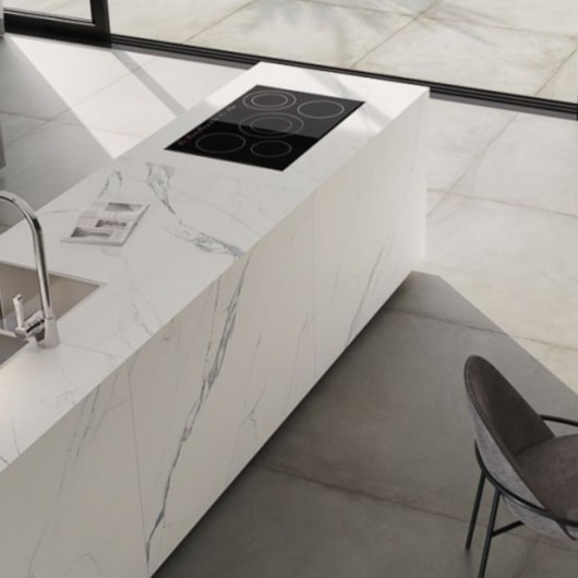 Porcelanato Retificado Ballet Statuario Wh Natural Portinari 120X120Cm - Imagem principal - 0211c15f-967c-41b0-8555-bcad800cf080