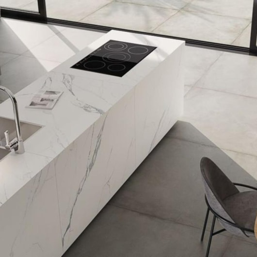 Porcelanato Retificado Ballet Statuario Wh Polido Portinari 120X120Cm - Imagem principal - e5c5e6ff-9d00-4aaa-a930-4e9de723d316