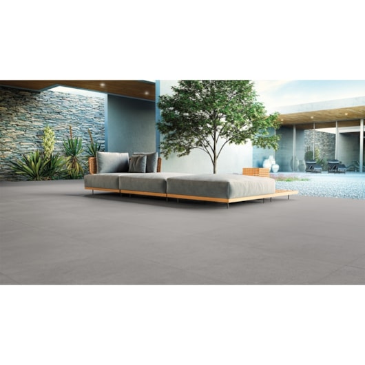 Porcelanato Retificado Berlin Cement Natural A Villagres 63x108 cm - Imagem principal - 6d0dc45a-df5d-491c-ab7a-b34a6e5c24d4
