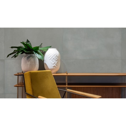 Porcelanato Retificado Copan Cement Natural Villagres 108x108 cm - Imagem principal - 65ab9f59-d748-4d4e-93d2-73f8b82db3aa