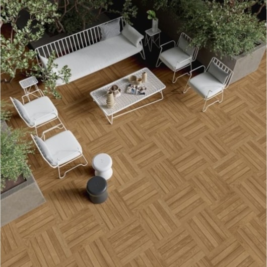 Porcelanato Retificado Deck Legno Maso Biancogres 60x60cm - Imagem principal - 4077069d-845f-493a-8c31-593f6369e18b