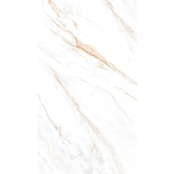 Porcelanato Retificado Marmo Doro Polido A Villagres 61x106,5 cm