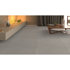 Porcelanato Retificado Montreal Grey Natural A Villagres 71,6x71,6 cm