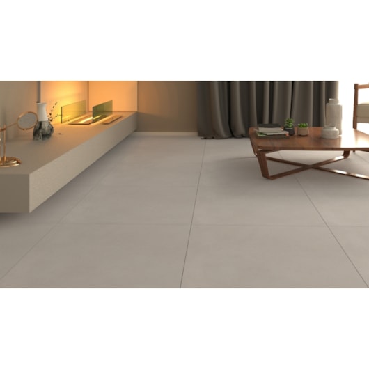 Porcelanato Retificado Montreal Silver Natural A Villagres 71,6x71,6 cm - Imagem principal - 59624cb8-bfdc-440e-9790-09d065458040