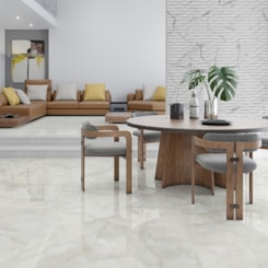 Porcelanato Retificado Onix Ice Polido A/lc Damme 82x82cm 