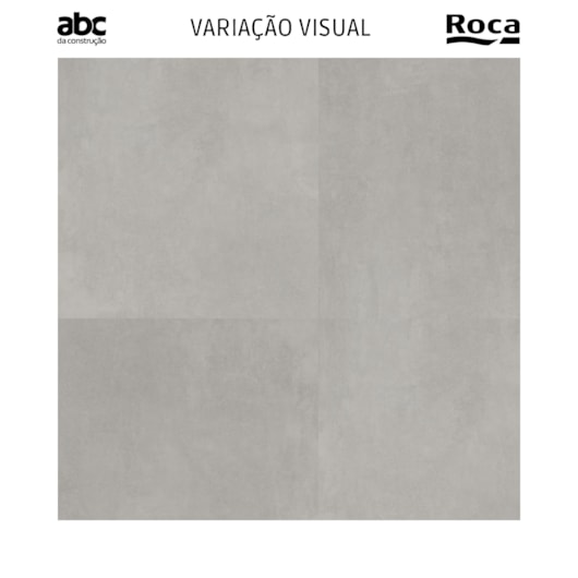 Porcelanato Roca Concrete Gray Externo 120x120cm Retificado - Imagem principal - 00617a58-3d7b-4646-958a-283a0498a86b