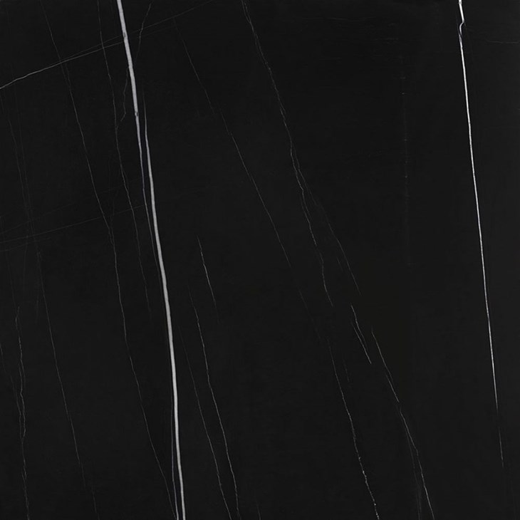 Porcelanato Roca Sahara Noir Polido 120x120cm Preto Retificado 