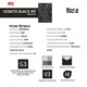 Porcelanato Roca Venato Black Acetinado 60x120cm Preto Retificado  - ff9660cc-e331-4a33-9563-dd1565724dc3