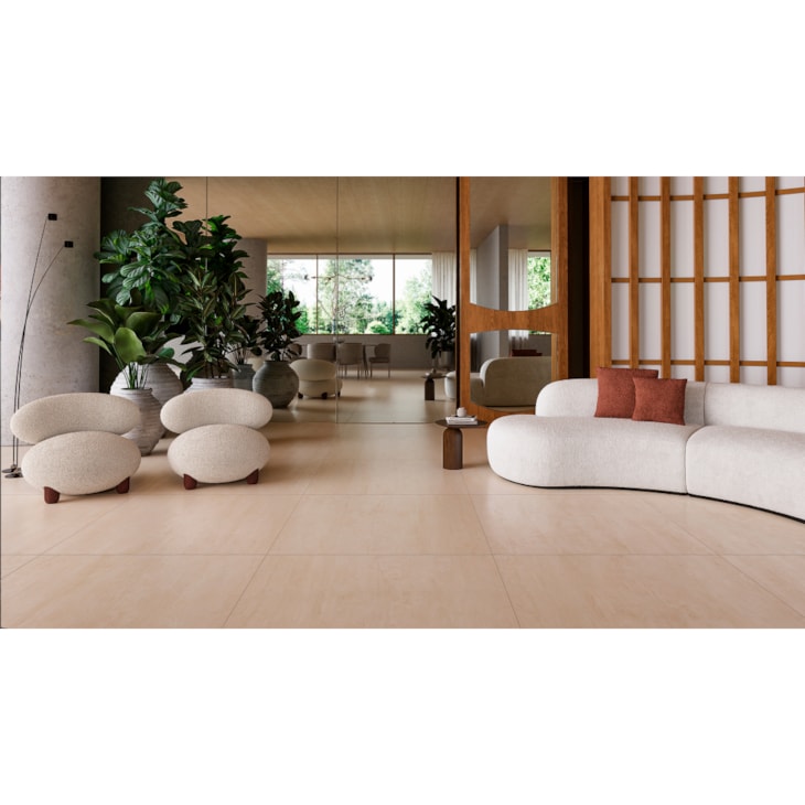 Porcelanato Trevi Acetinado Villagres 80,5x140cm Retificado 