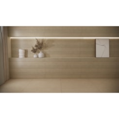 Porcelanato Villagres Emanatura Argila Decor Natural 80,5x140cm Retificado