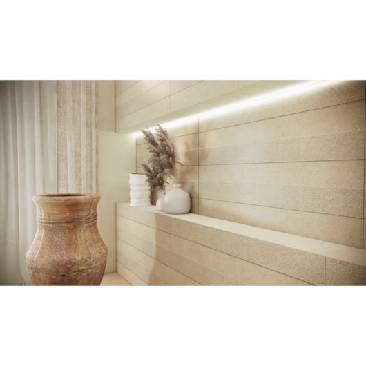 Porcelanato Villagres Emanatura Calcário Decor Natural 80,5x140cm Retificado - Imagem principal - 746af3b0-aeb5-46d6-bce9-813ceed52820
