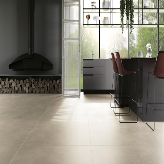 Porcelanato Villagres House Beige Natural 123x123cm Retificado - Imagem principal - 7a4fb378-0909-4ee0-9ce7-ddab67ce442e