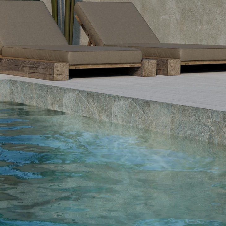 Porcelanato Villagres Lagoon Externo  63x108cm Retificado