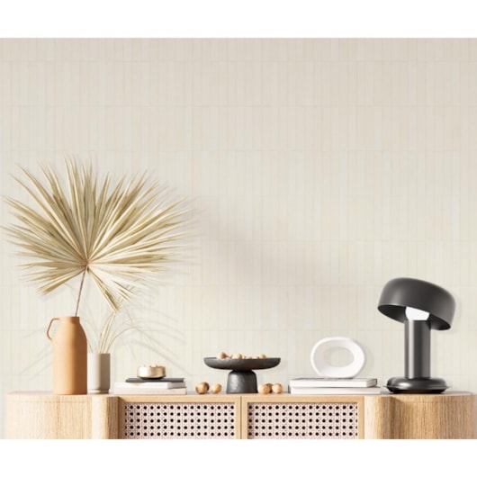 Porcelanato Villagres Mantova Bianco Decor 80,5x140cm Retificado - Imagem principal - 4a6278de-f251-4284-9295-c52970c47b85