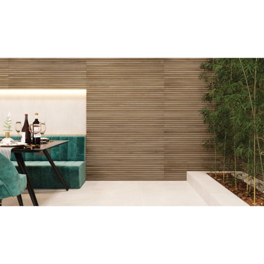 Porcelanato Villagres Taiko Carvalho Externo 80,5x140cm Retificado - Imagem principal - c81037d1-4cc3-4ba4-b78e-73fad83e6455