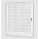 Porta De Correr 2 Folhas Divisor Quadriculado Branco MGM 215x160 cm - 076d2f64-2952-4547-ac77-ef2d1ce1fdb4