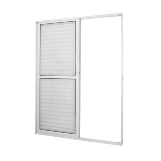 Porta De Correr Abertura Pela Direita 3 Folhas Sol Veneziana Branco MGM 210x140cm - Imagem principal - 1da6a6ce-2dfe-440b-b3c6-90e5c9b6f081