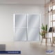 Porta De Correr Em Alumínio Branco 2 Folhas 1 Fixa Com Vidro Liso MGM 210x160cm - 06e2a6ae-a2e1-434e-ab85-6fecf0ae6b41