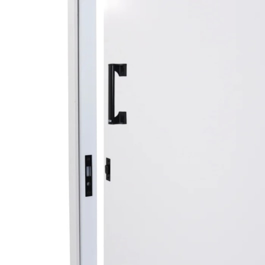 Porta De Correr Melamínica Sobrepor Abertura Pela Direita Branco MGM 215x70x6cm - Imagem principal - 0313bfdc-4dc3-4f0c-9bed-b7405655a910