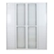 Porta De Correr Veneziana 6 Folhas Sólida Com Vidro Liso Branca MGM 210x200cm - e4a3f022-9189-4d3d-acdb-97d20123192d