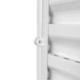 Porta De Giro Almofada Postigo Com Grade Quadriculada Vidro Liso Branco MGM 215x85x12cm - ac167770-cd37-4bf3-b0fd-64c569e8af56