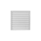 Porta De Giro Almofada Postigo Com Grade Quadriculada Vidro Liso Branco MGM 215x85x12cm - 09af30ac-daa7-4029-a561-143ecf7361ef