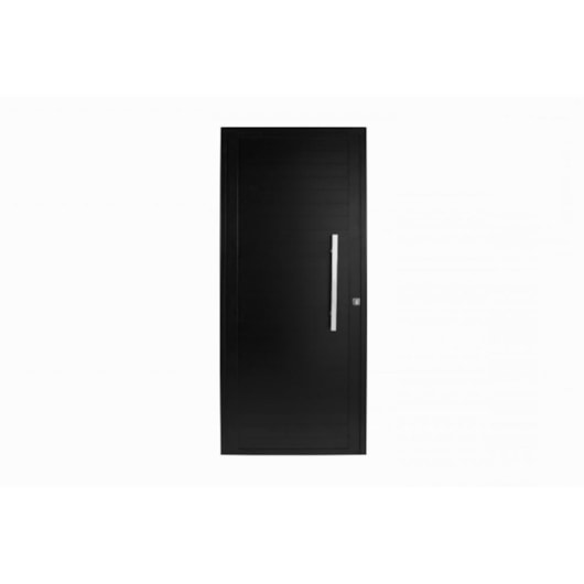 Porta De Giro Com Puxador Abertura Pela Direita Lambri Preta - Imagem principal - 511a0754-a6d4-4f86-9a18-b4941f8f7eb6